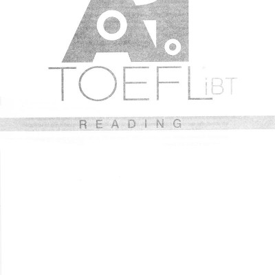 Toefl iBT - Reading