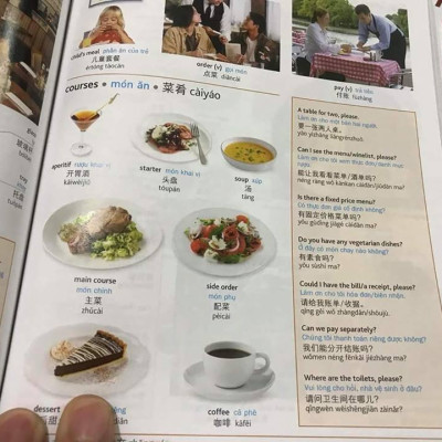 Combo 2 sách Từ điển hình ảnh Tam Ngữ Trung Anh Việt – Visual English Vietnamese Chinese Trilingual Dictionary + Phân tích đáp án các bài luyện dịch Tiếng Trung +DVD tài liệu 