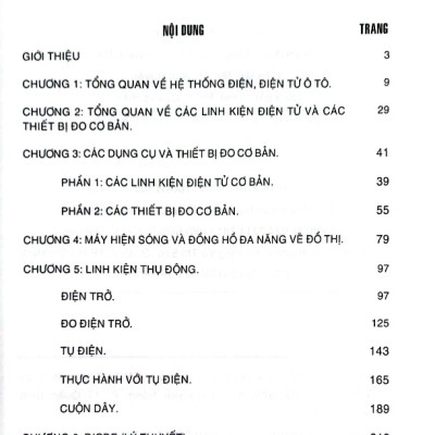 Điện Tử Ô Tô (Phần Cơ Bản) - Giáo Trình Điện Tử Ô Tô  - PGS. TS. Nguyễn Vũ Quỳnh 
