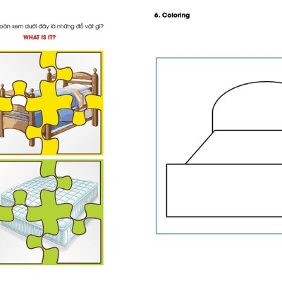 I Can My Bedroom - sách học tiếng Anh cho trẻ mầm non