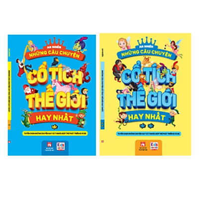 Sách - Combo Trọn Bộ Những Câu Chuyện Cô Tích Thế Giới Hay Nhất - Tập 1+2 (VT)