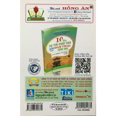 10 Ngày Tự Tin Giao Tiếp 500 Câu Đàm Thoại Tiếng Hoa Thương Mại ( HA)