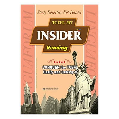 Sách - TOEFL iBT Insider Reading - Nhân Trí Việt