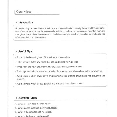 How To Master Skills For The TOEFL iBT Listening Basic (Kèm CD - Tái Bản 2017)