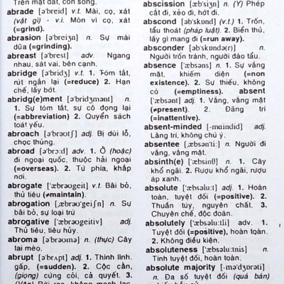 Từ Điển Anh - Việt Khoảng 299.000 Từ