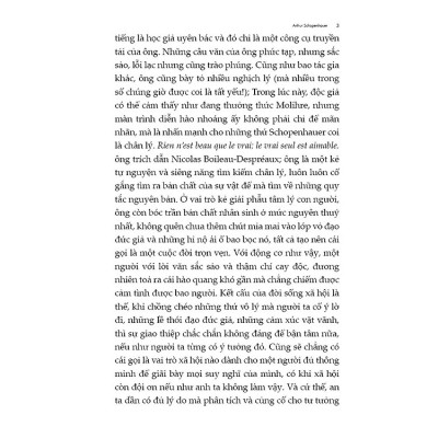  Những Tiểu Luận Về Tồn Tại Của Arthur Schopenhauer - Thiên Trang dịch - (bìa mềm)