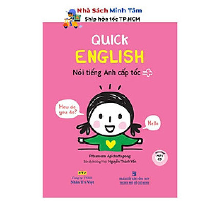 Sách - Quick English - Nói Tiếng Anh Cấp Tốc - Nhân Trí Việt