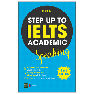 COMBO STEP UP TO IELTS ACADEMIC SPEAKING + LISTENING + READING + WRITING