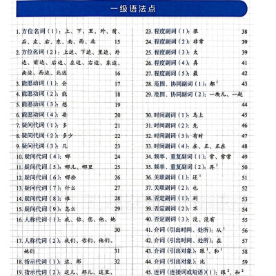 Tiêu Chuẩn Các Cấp Độ Tiếng Trung Trong Giáo Dục Tiếng Trung Quốc Tế - Giáo Trình Ngữ Pháp - Sơ Cấp