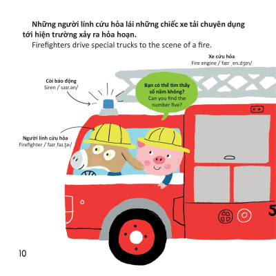 Thư Viện Từ Vựng Đầu Đời Cho Bé - Phương Tiện Giao Thông - On The Go!