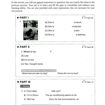 Toeic Smart Red Book Listening (Kèm CD)