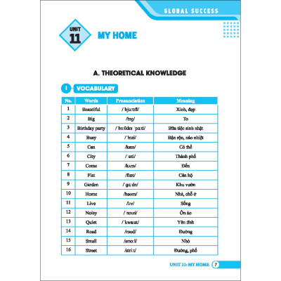 GLOBAL SUCCESS - Bài Tập Trắc Nghiệm Tiếng Anh Lớp 4 Tập 2 - Có đáp án