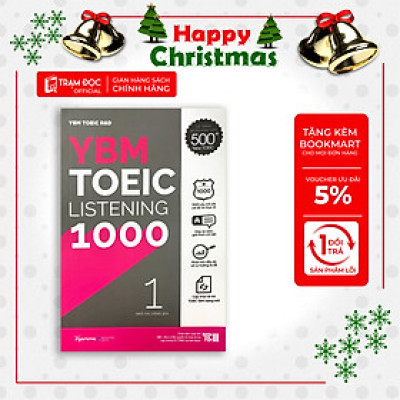 Trạm Đọc | YBM Actual Toeic Listesning 1000 - Vol 1