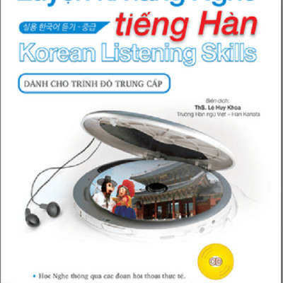 Combo Luyện Kĩ Năng Nghe Tiếng Hàn Dành Cho Người Mới Bắt Đầu + Dành Cho Trình Độ Trung Cấp (Kèm CD)