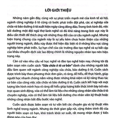 Kỹ Thuật Sửa Chữa Ô Tô Cơ Bản (Tái Bản 2023)