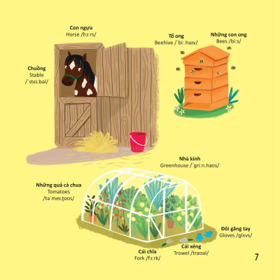 Thư Viện Từ Vựng Đầu Đời Cho Bé - Ở Nông Trại - On The Farm!