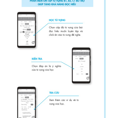 Sách 10 bộ đề thi Đọc hiểu Vstep B1-B2-C1 (tiếng Anh bậc 3,4,5)|Ôn thi TOEFL iBT reading, Vstep reading