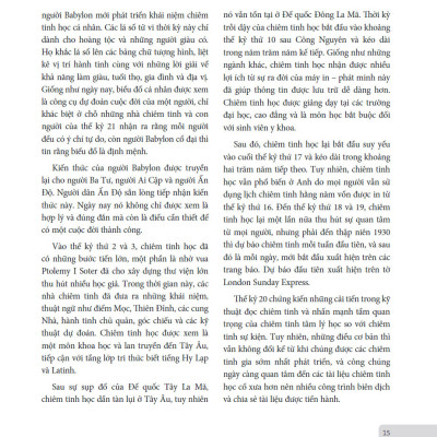 Chiêm Tinh Học Cơ Bản - Luận Giải Cuộc Đời Qua Biểu Đồ Chiêm Tinh -SGB