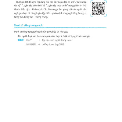 Thực Hành Biên Dịch - Phiên Dịch Tiếng Trung Ứng Dụng (Kèm Từ Vựng Theo Chủ Đề)