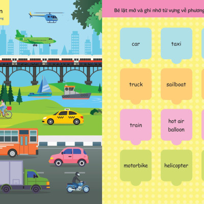 Lật Mở Từ Vựng Tiếng Anh Đầu Tiên Cho Bé - Cuốn 2