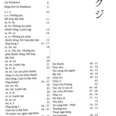Tự Học Viết Tiếng Nhật Căn Bản - KATAKANA (Tái Bản 2022)