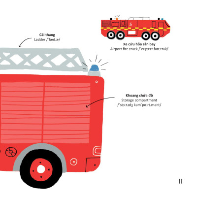 Thư Viện Từ Vựng Đầu Đời Cho Bé - Phương Tiện Giao Thông - On The Go!