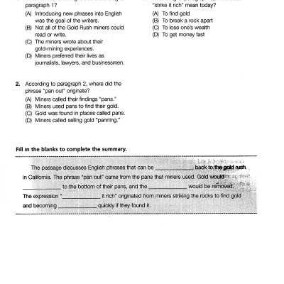 Developing Skills For The Toefl IBT - Reading