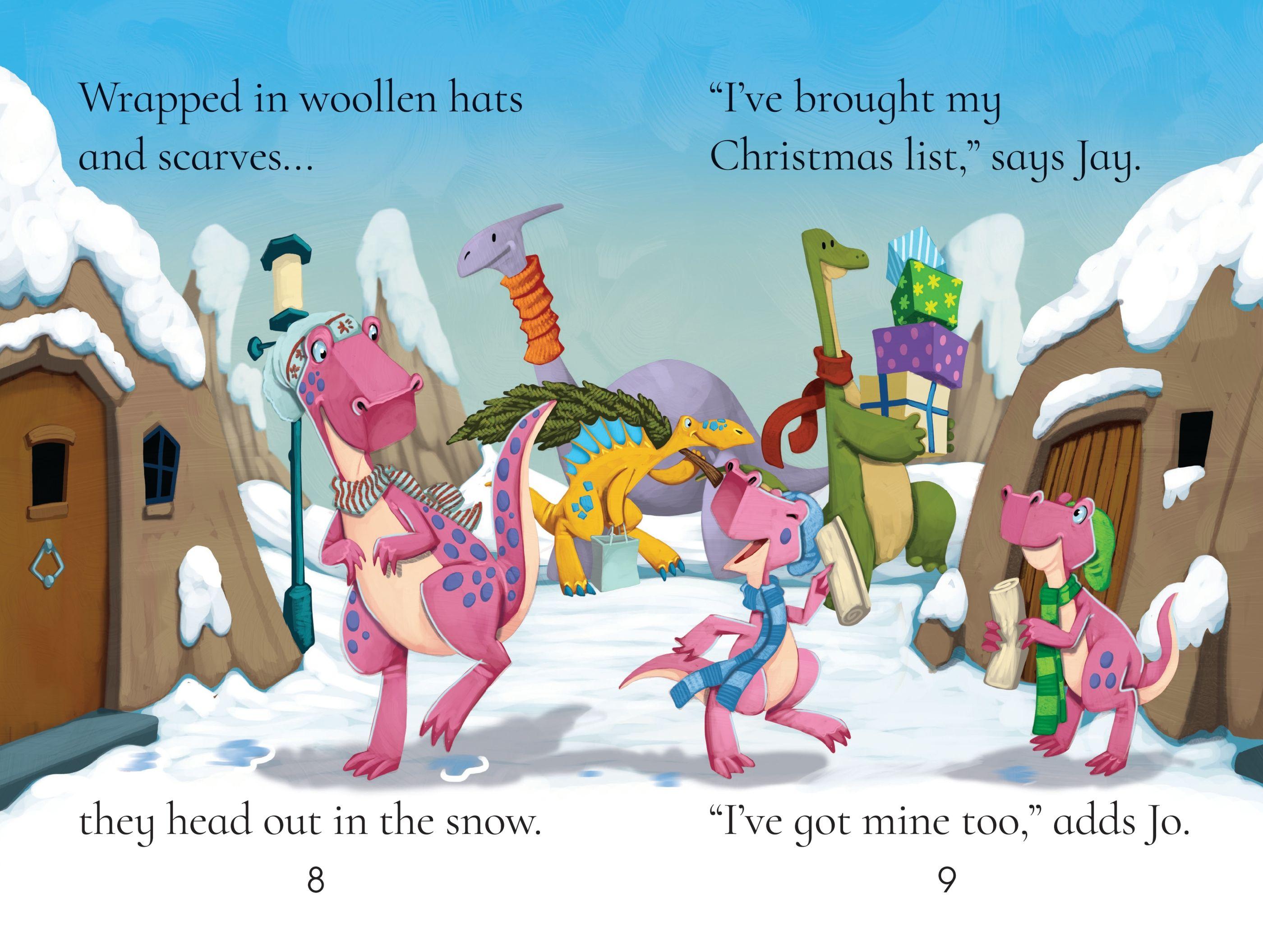 The Dinosaurs Who Met Santa Claus