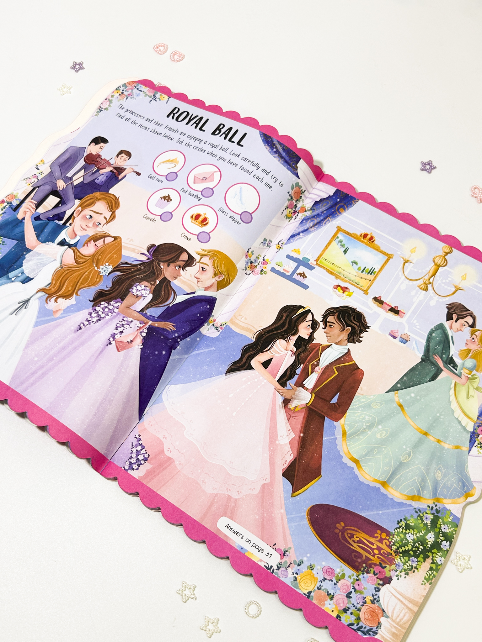 Princess Dress-Up Activity Book