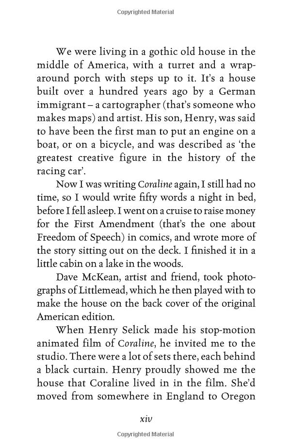 Coraline (Carnegie Medal Winner)