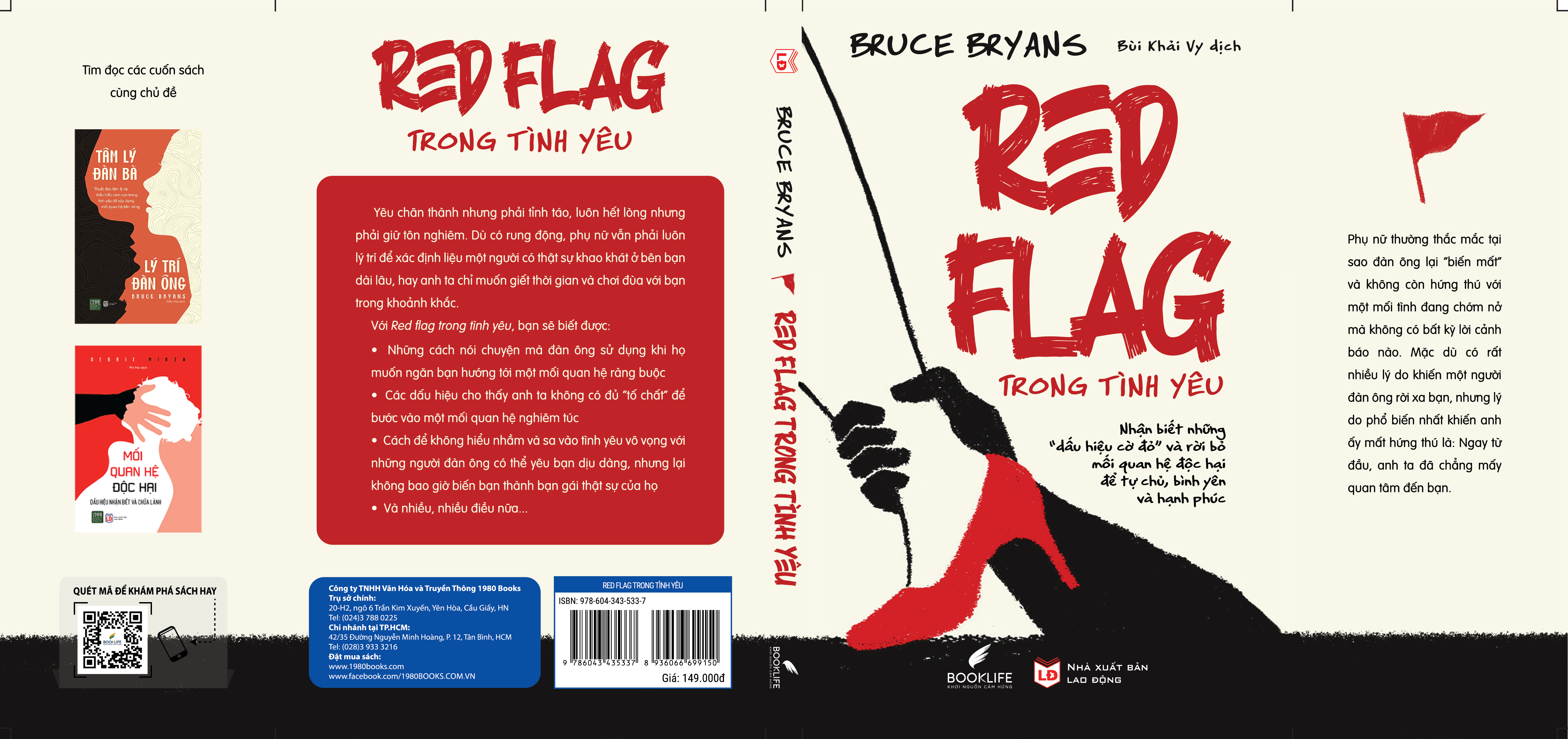 Sách - Red Flag Trong Tình Yêu - Bruce Bryans