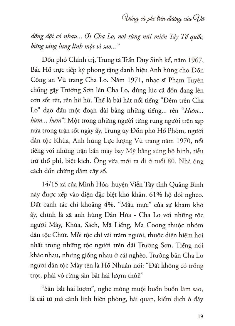 Uống Cà Phê Trên Đường Của Vũ