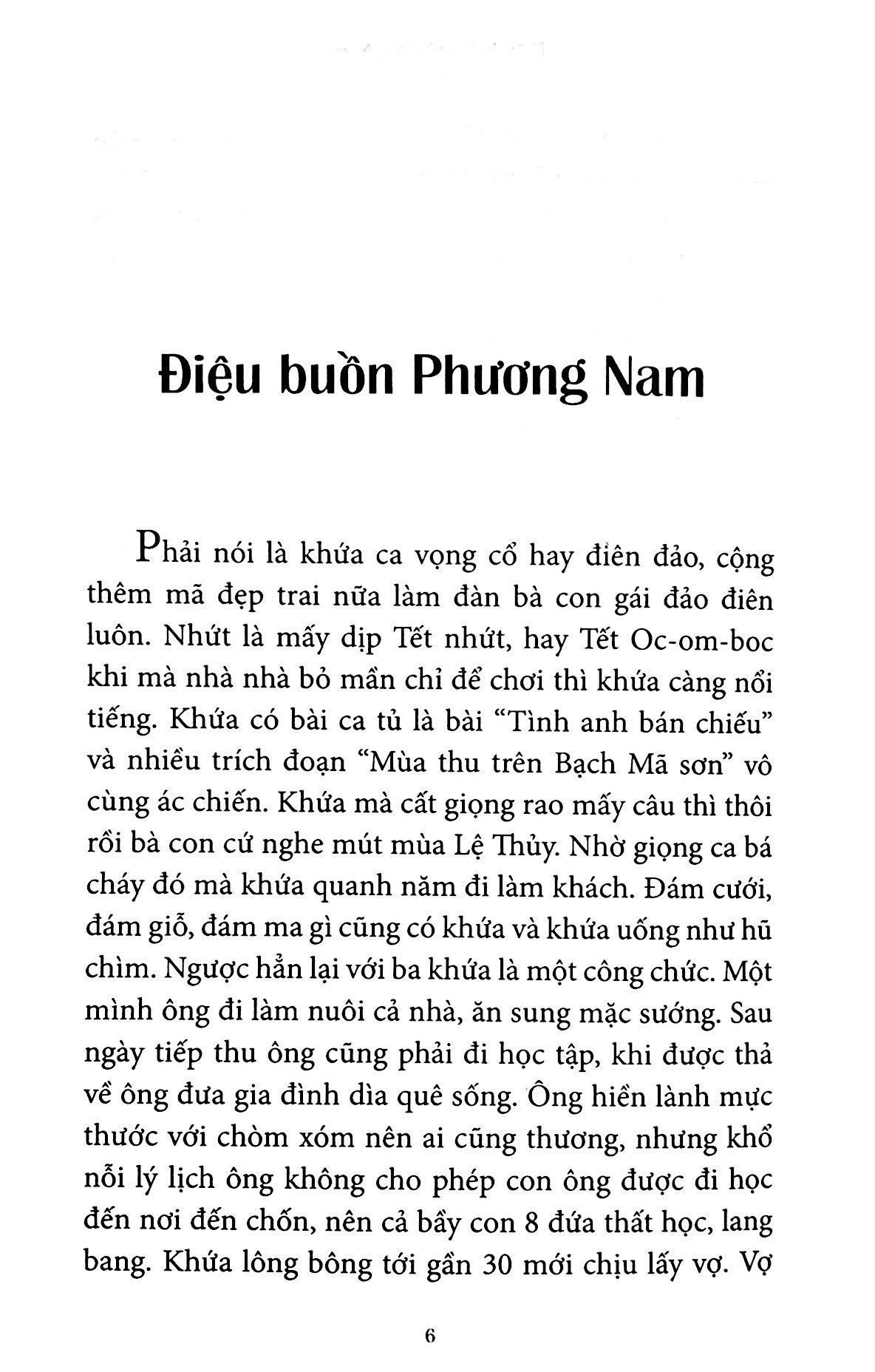 Điệu Buồn Phương Nam - Tản Văn