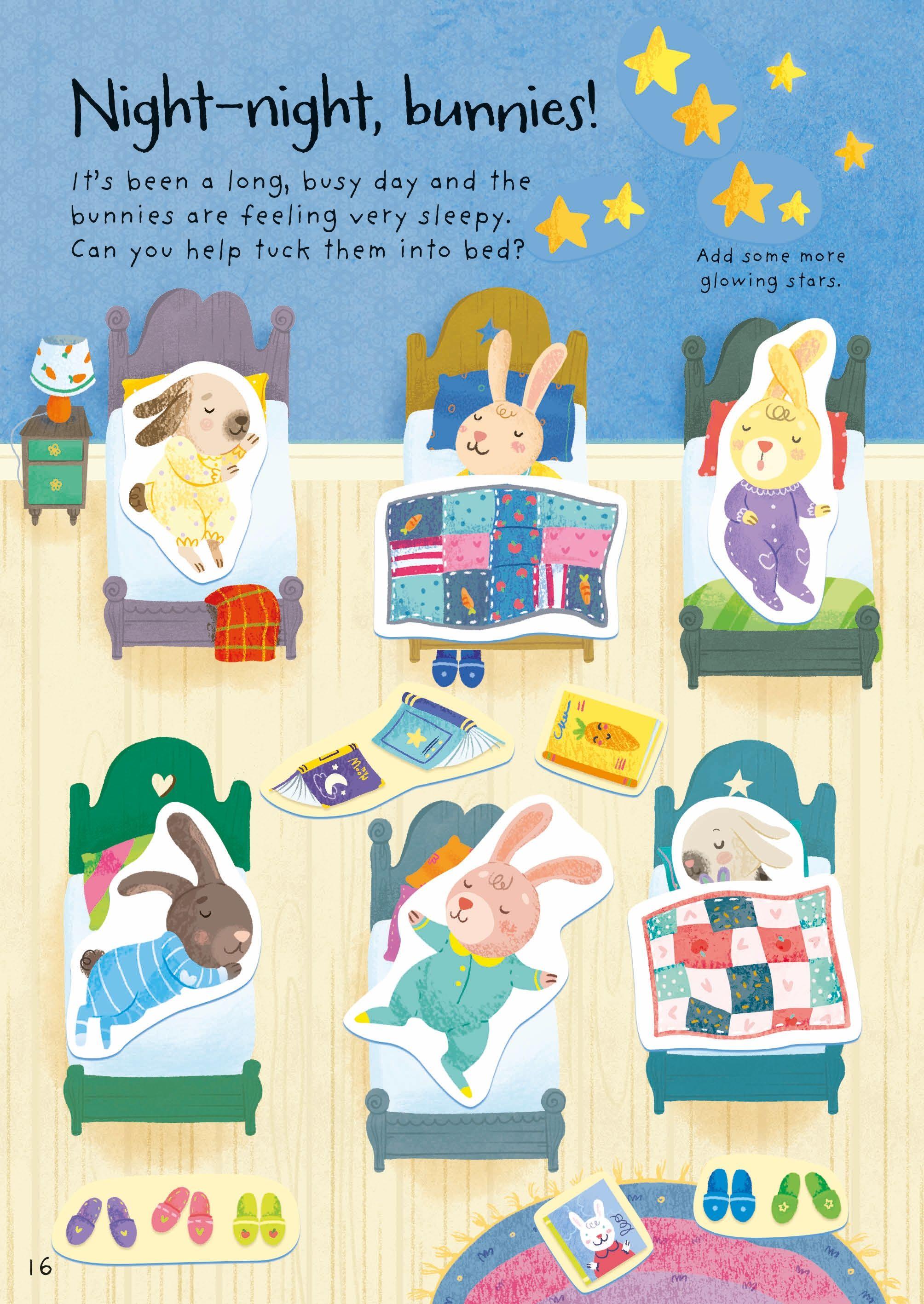 Little First Stickers Bunnies
