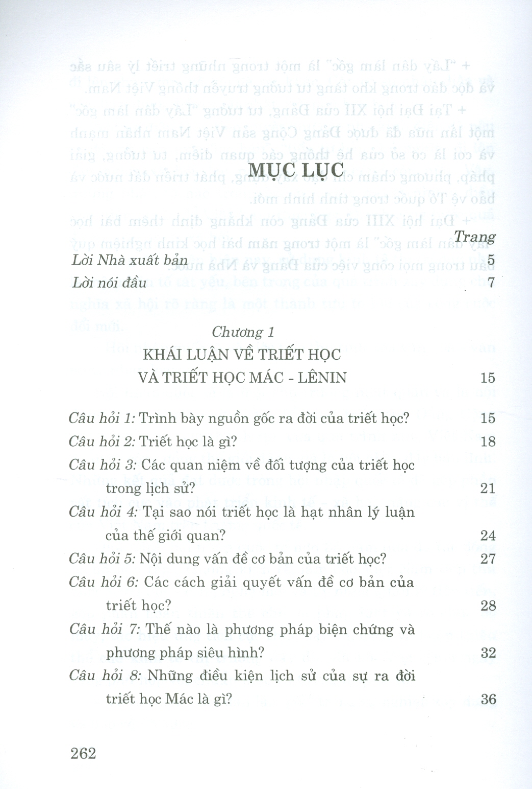 Hỏi - Đáp Môn Triết Học Mác - Lênin (Dùng cho bậc đại học hệ chuyên và không chuyên lý luận chính trị)