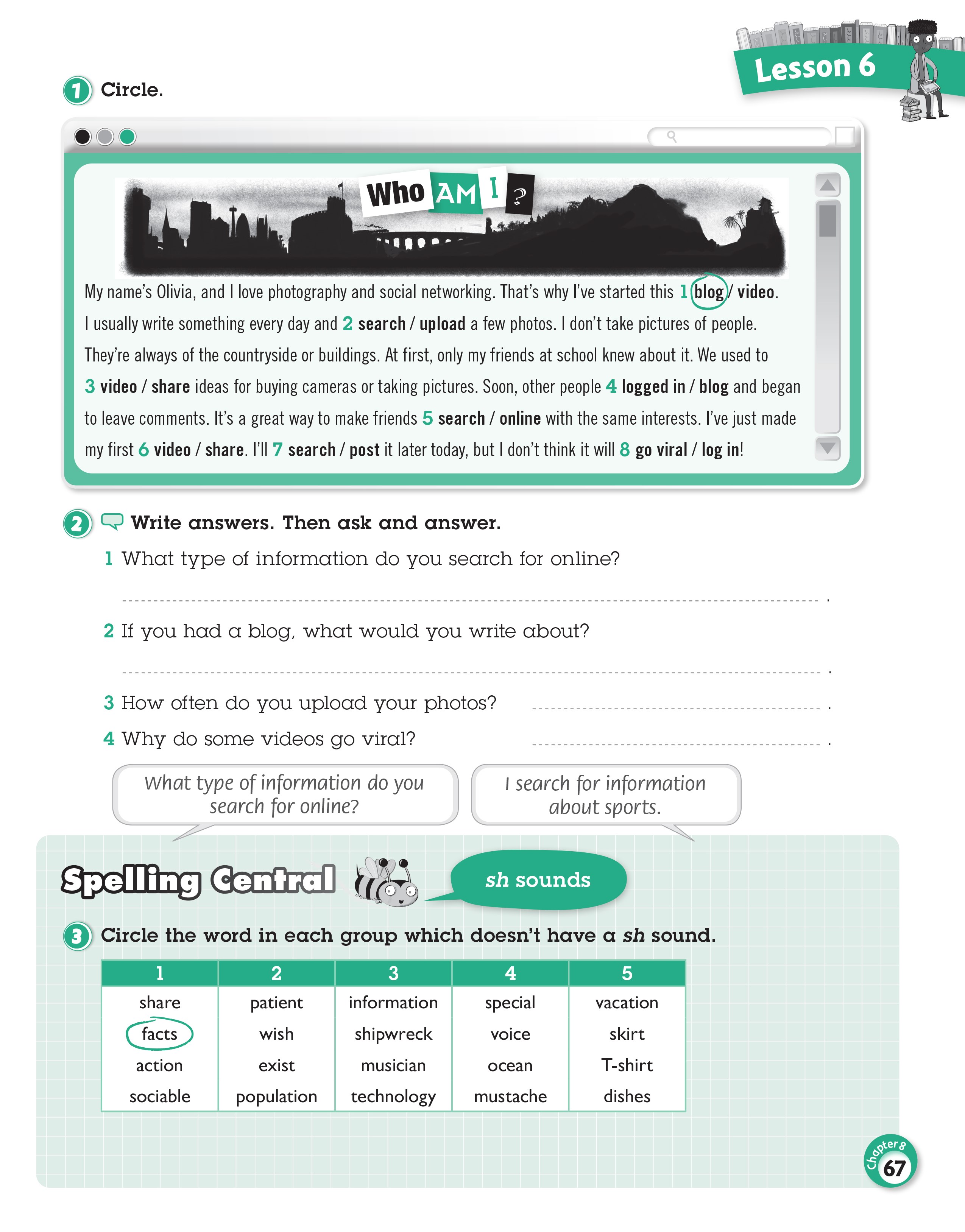 Story Central Plus Level 6 Activity Book With Digital AB