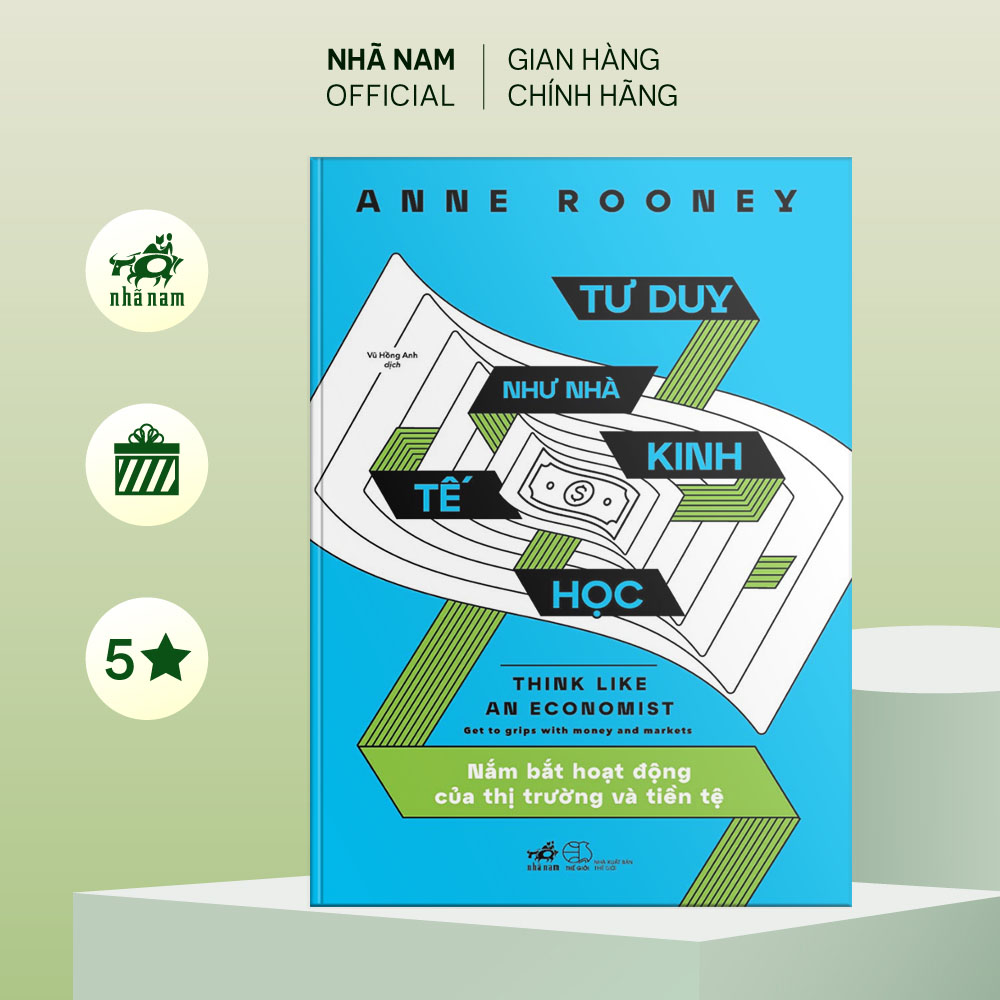 Sách - Combo Tư duy như nhà kinh tế học - Tư duy như nhà triết học (Anne Rooney) - Nhã Nam Official