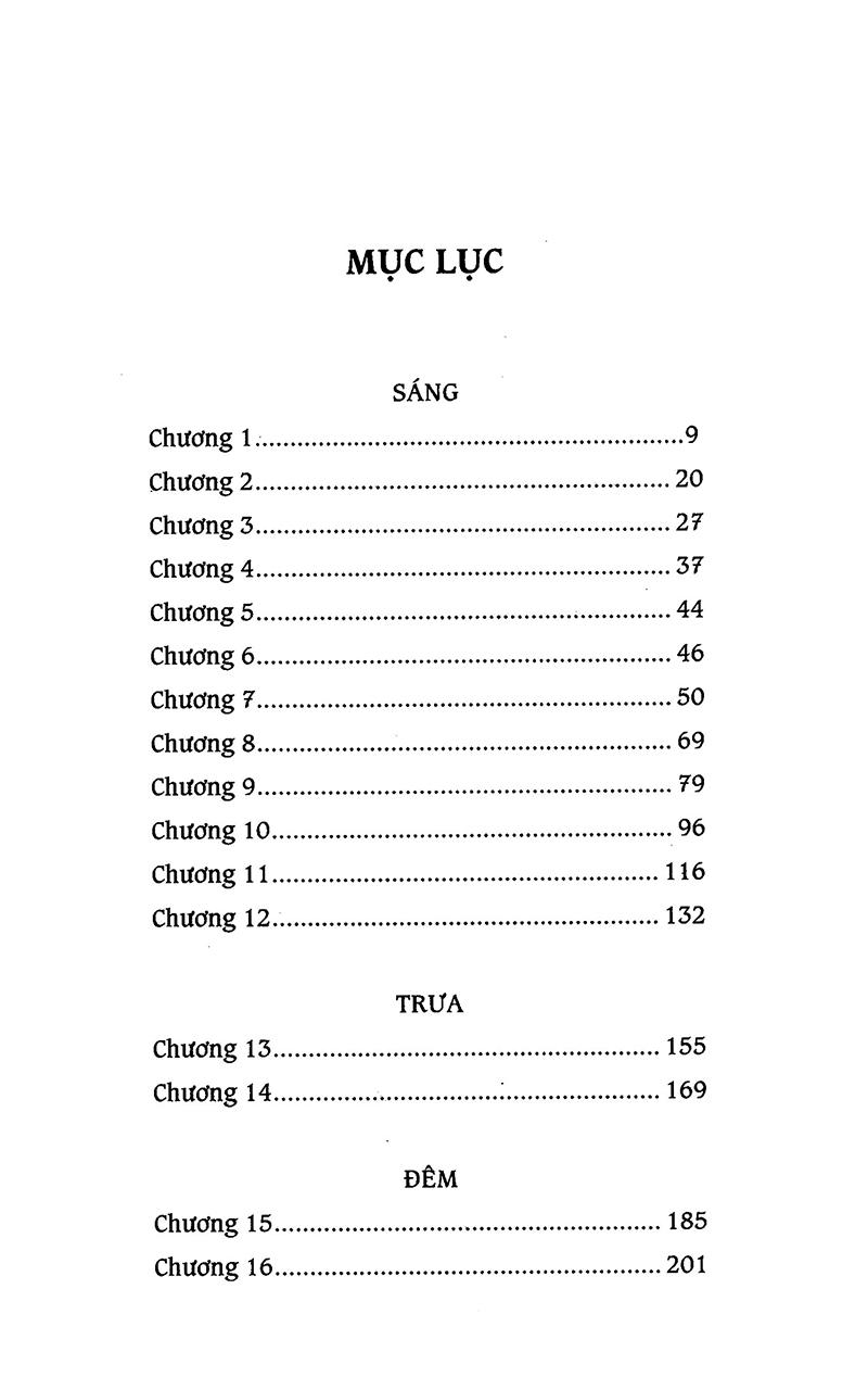 Sáng, Trưa & Đêm (Tái Bản)