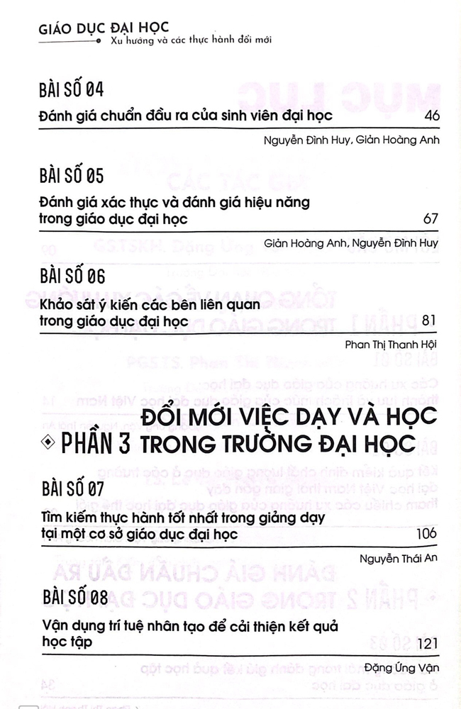 Sách - Giáo dục đại học - Xu hướng và các thực hành đổi mới