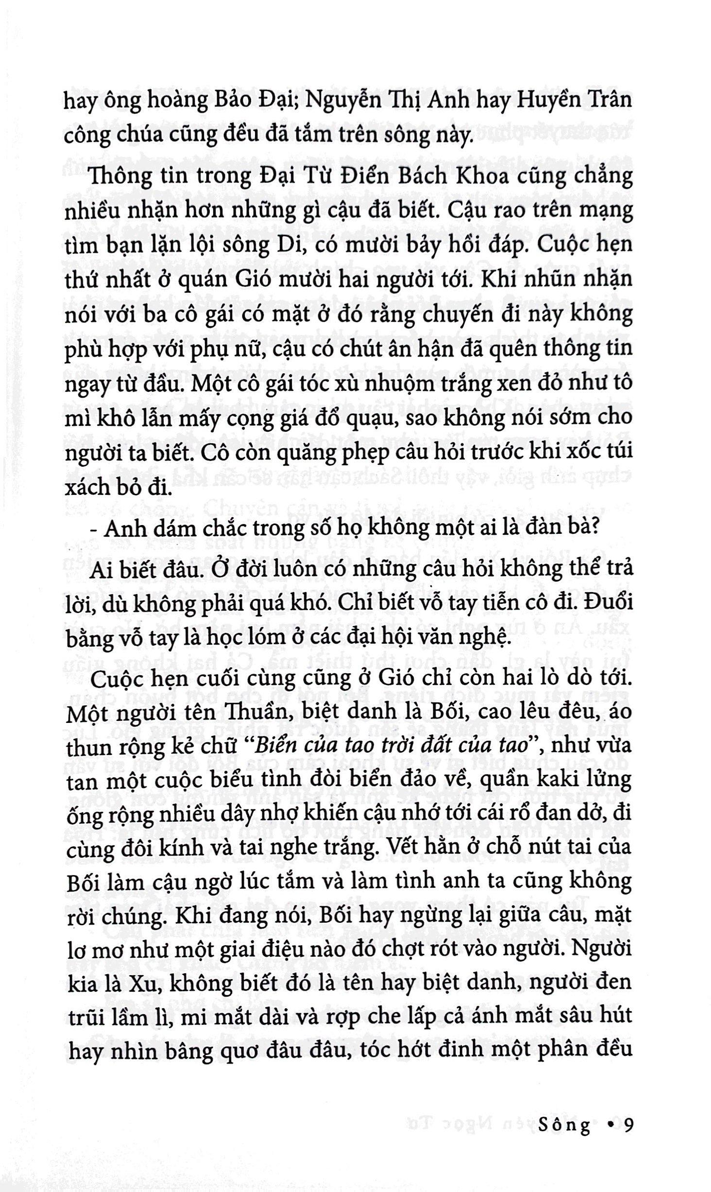 Sông - Nguyễn Ngọc Tư (Tiểu Thuyết)(Tái Bản)