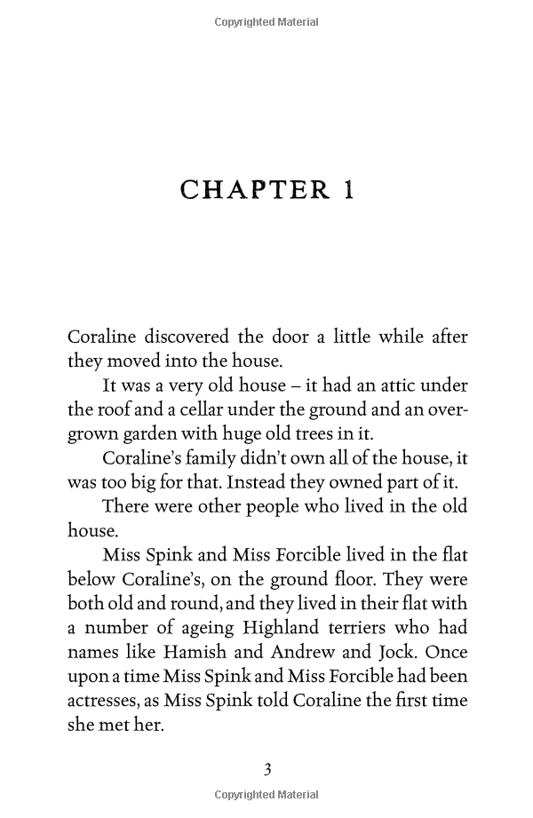 Coraline (Carnegie Medal Winner)