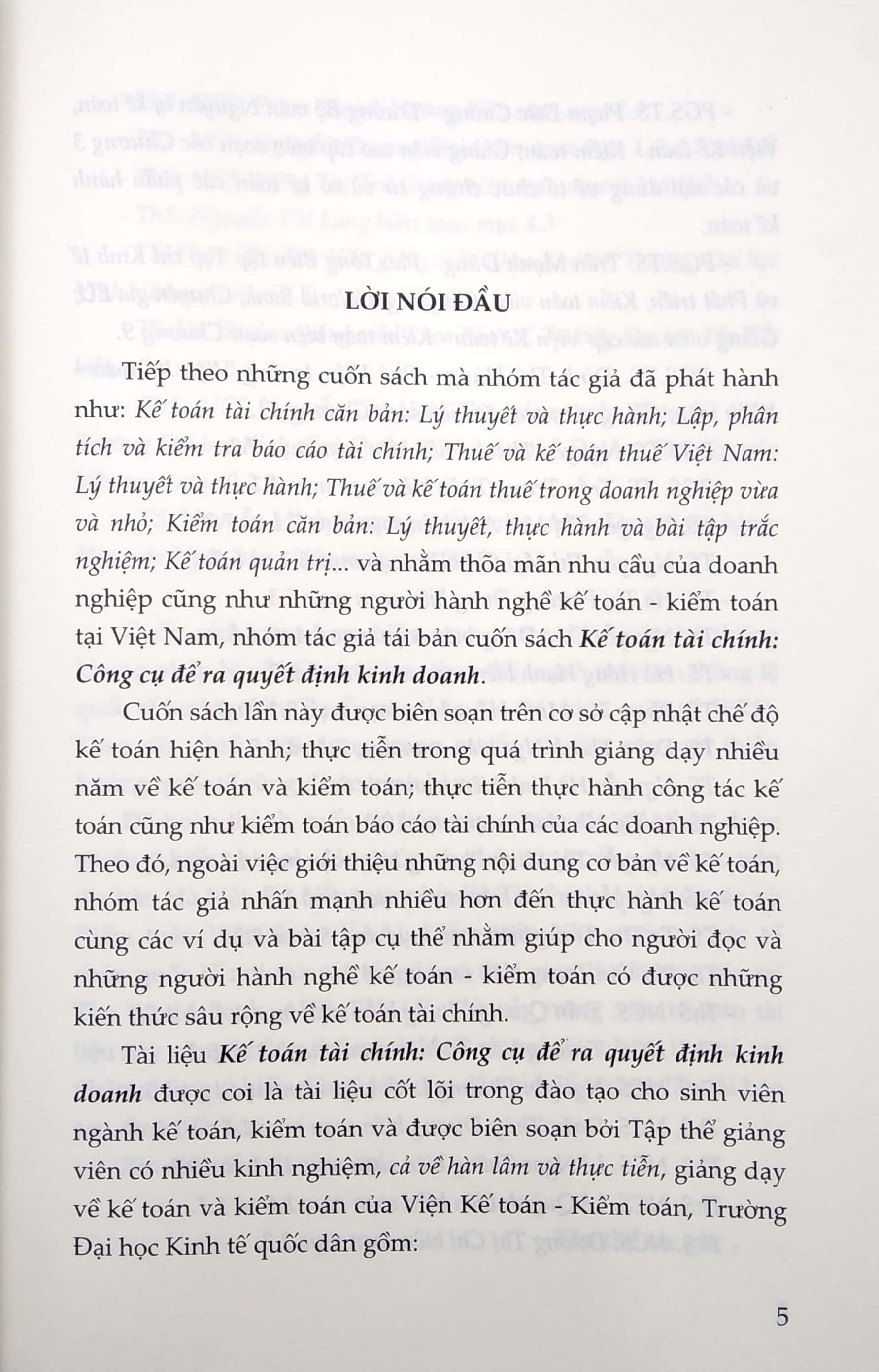 Kế Toán Tài Chính - Công Cụ Để Ra Quyết Định Kinh Doanh