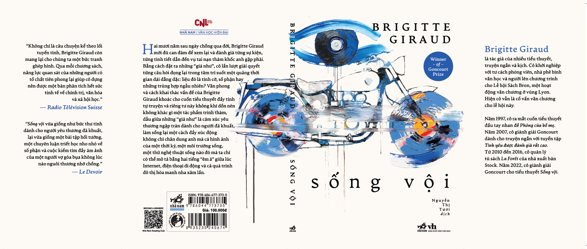 Sách - Sống vội (Winner of Goncourt Prize) - Nhã Nam Official