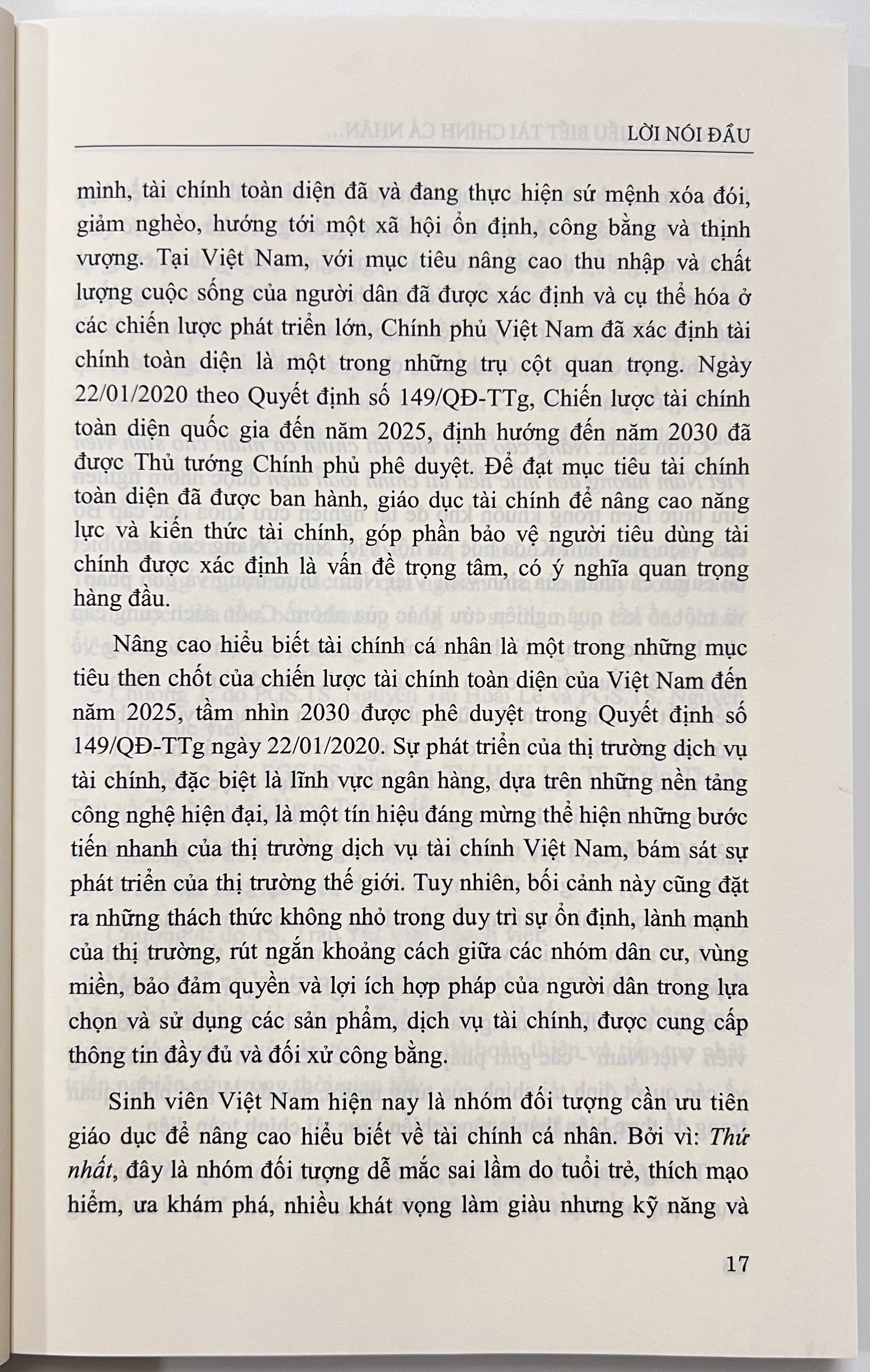 Sách - Nâng Cao Hiểu Biết Tài Chính Cá Nhân Cho Sinh Viên Việt Nam Hướng Tới Mục Tiêu tài Chính Toàn Diện
