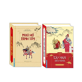 Sách - Tây Hán Diễn Nghĩa - Bìa Cứng + Ngũ Hổ Bình Tây - Bìa Cứng - Combo 2 Cuốn - Minh Thắng