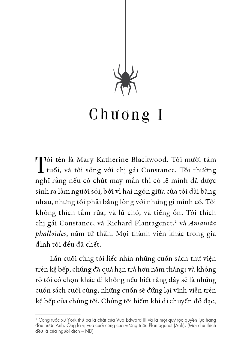 Ta Vẫn Luôn Sống Trong Lâu Đài