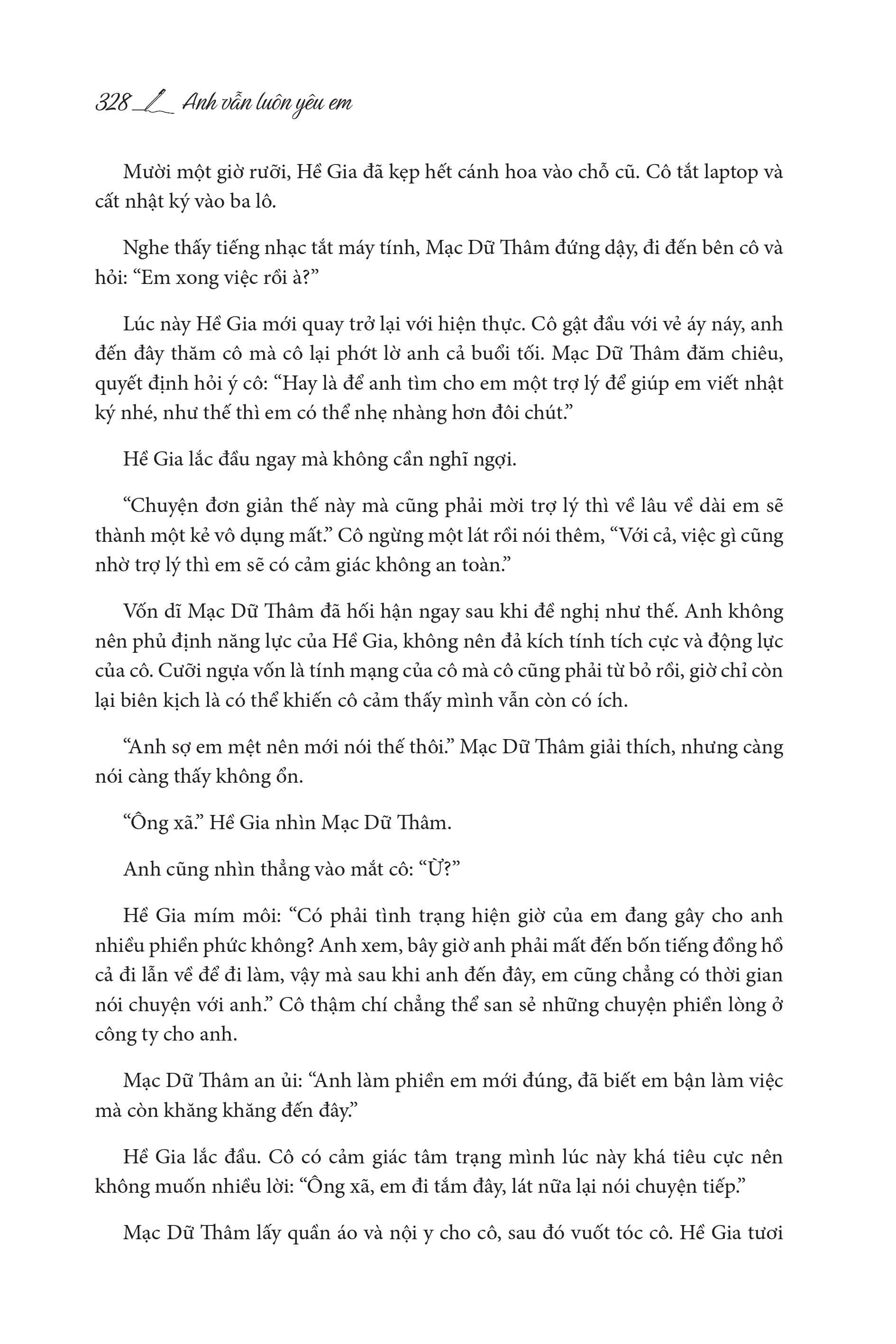 Sách - Anh Vẫn Luôn Yêu Em - Tập 1 - Tặng Kèm Bookmark