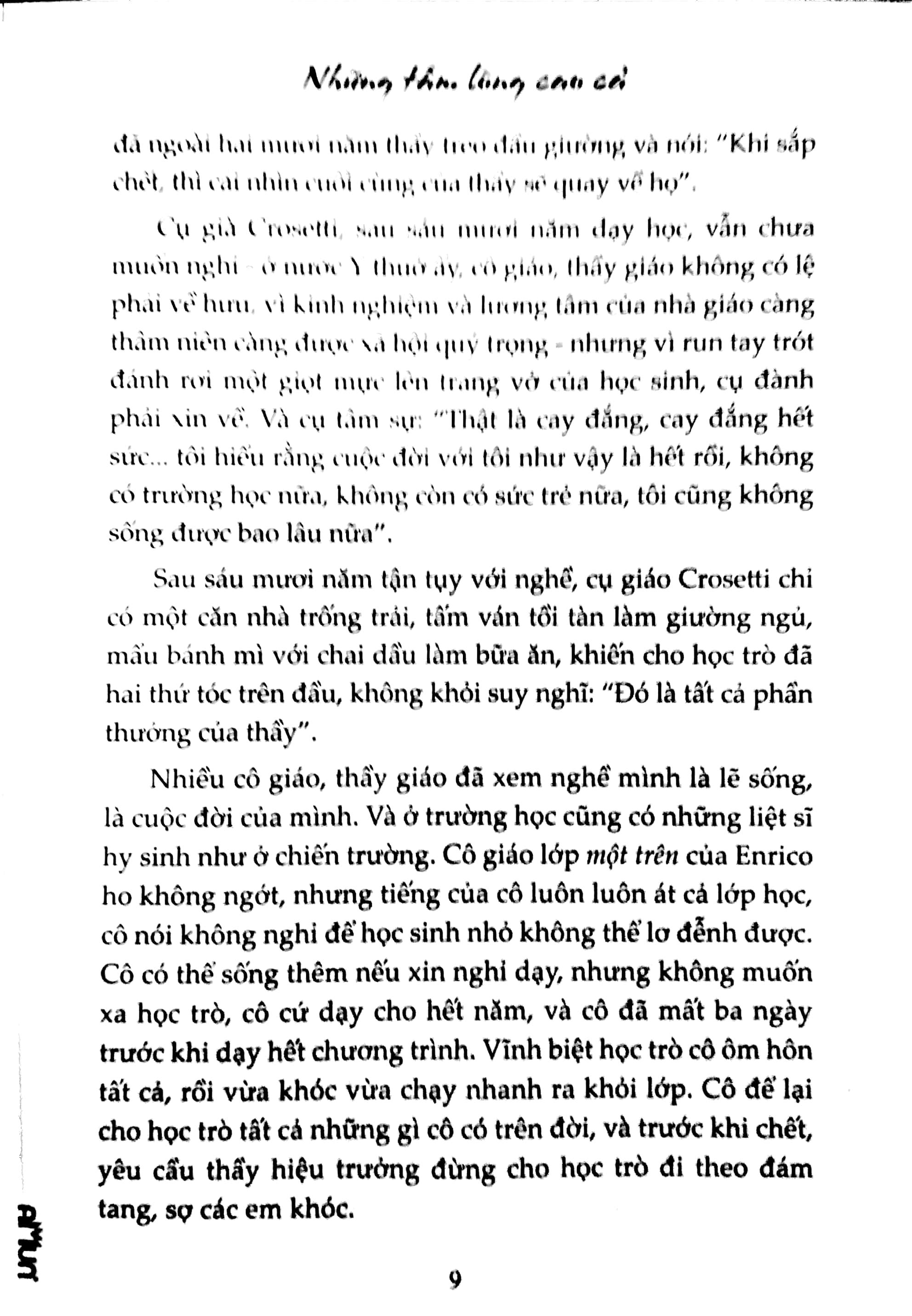 Những Tấm Lòng Cao Cả (Tái Bản)