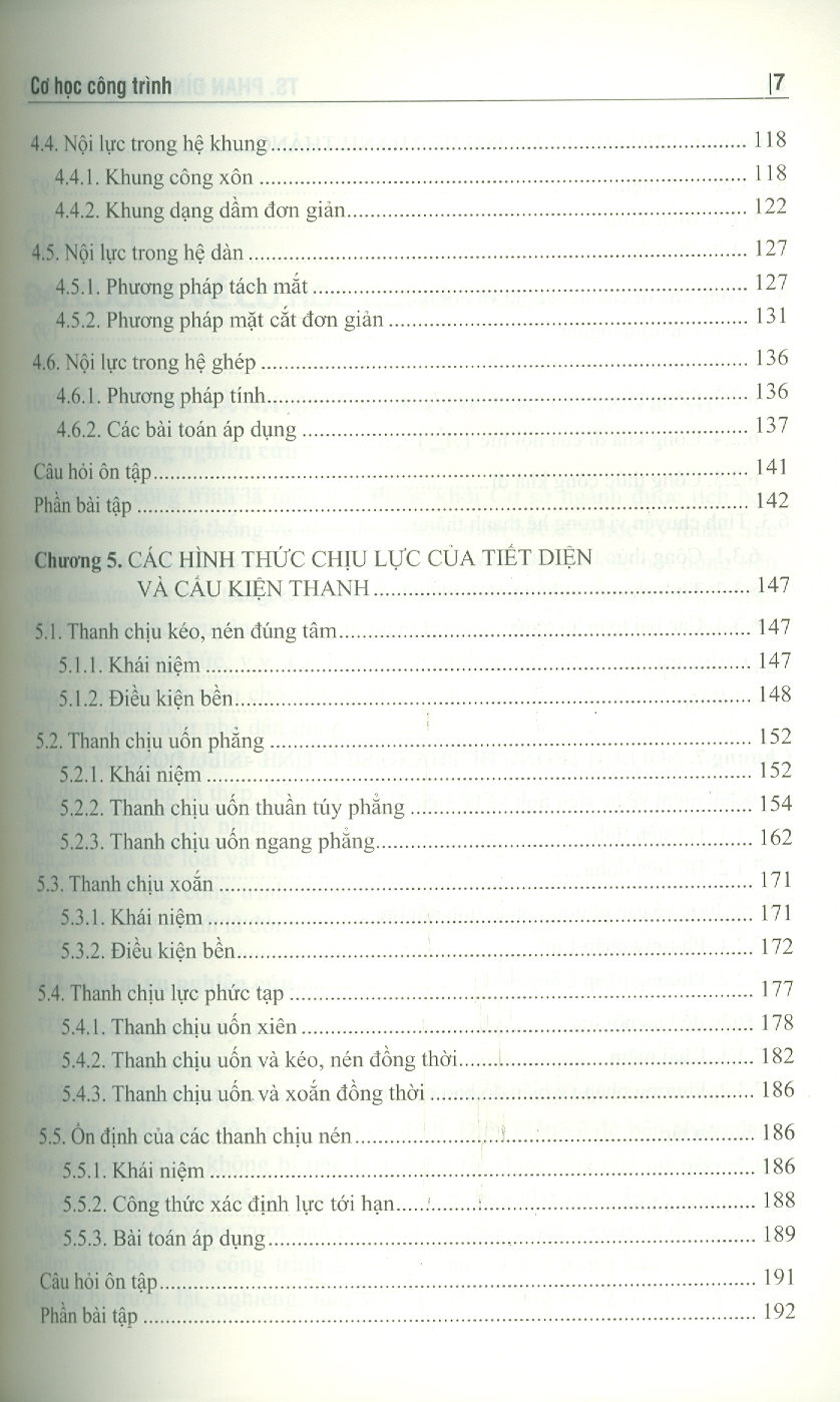 Cơ Học Công Trình - TS. Phan Đình Hào (Chủ biên), ThS. Đỗ Minh Đức, ThS. Lê Cao Tuấn