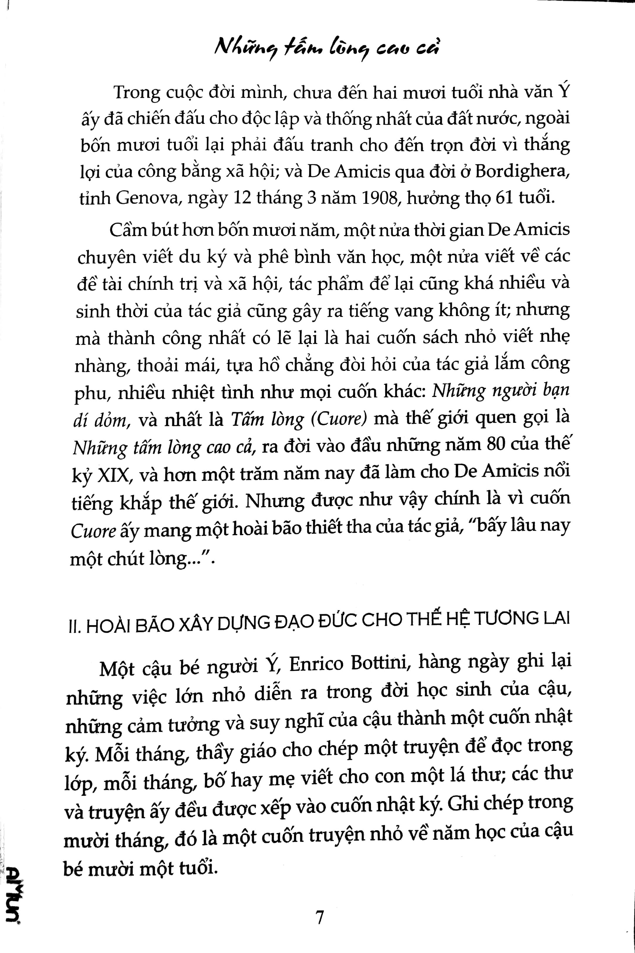 Những Tấm Lòng Cao Cả (Tái Bản)